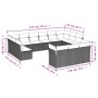Set sofás de jardín con cojines 13 pzas ratán sintético beige by , Garden sets - Ref: Foro24-3218449, Price: 769,78 €, Discou...
