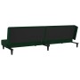 Zweiplätziges Schlafsofa mit zwei dunkelgrünen Samtkissen. von , Sofas - Ref: Foro24-375912, Preis: 245,39 €, Rabatt: %