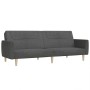 Sofá cama de 2 plazas tela gris oscuro by , Sofas - Ref: Foro24-375785, Price: 274,96 €, Discount: %