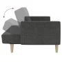 Zweiplätziges Schlafsofa in dunkelgrauem Stoff. von , Sofas - Ref: Foro24-375785, Preis: 270,21 €, Rabatt: %