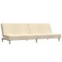 Sofá cama de 2 plazas tela color crema by , Sofas - Ref: Foro24-375726, Price: 237,97 €, Discount: %