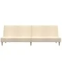 Sofá cama de 2 plazas tela color crema by , Sofas - Ref: Foro24-375726, Price: 237,97 €, Discount: %