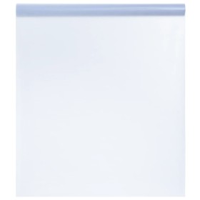 Lámina de ventana esmerilada PVC gris transparente 90x2000 cm de , Láminas para ventana - Ref: Foro24-155819, Precio: 37,09 €...