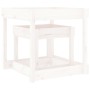 Mesas de arena 2 uds madera maciza de pino blanco de , Estructuras para juegos al aire libre - Ref: Foro24-825052, Precio: 74...