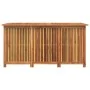 Caja de almacenaje de jardín madera maciza acacia 150x80x75 cm by , Outdoor storage boxes - Ref: Foro24-319707, Price: 312,35...