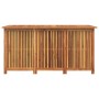 Caja de almacenaje de jardín madera maciza acacia 150x80x75 cm by , Outdoor storage boxes - Ref: Foro24-319707, Price: 324,78...