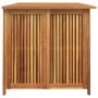 Caja de almacenaje de jardín madera maciza acacia 150x80x75 cm by , Outdoor storage boxes - Ref: Foro24-319707, Price: 312,35...