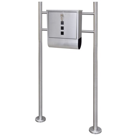 Mailbox with stainless steel bracket by , mailboxes - Ref: Foro24-271743, Price: 92,94 €, Discount: %