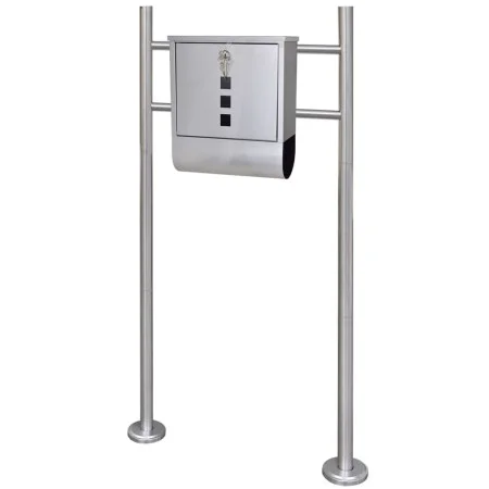 Mailbox with stainless steel bracket by , mailboxes - Ref: Foro24-271743, Price: 95,53 €, Discount: %