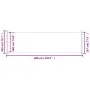 Red garden retractable side awning 200x600 cm by , Umbrellas - Ref: Foro24-317973, Price: 117,88 €, Discount: %