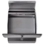 Rounded stainless steel mailbox by , mailboxes - Ref: Foro24-50351, Price: 51,92 €, Discount: %