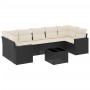 8-piece garden sofa set and black synthetic rattan cushions by , Modular outdoor sofas - Ref: Foro24-3251073, Price: 492,82 €...