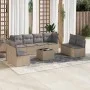 9-piece garden sofa set with beige synthetic rattan cushions by , Garden sets - Ref: Foro24-3217459, Price: 532,71 €, Discoun...