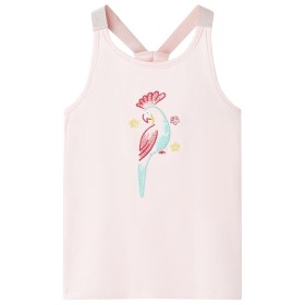 Zartrosa Kinder-Tanktop 92 von , Kinder-T-Shirts - Ref: Foro24-11194, Preis: 8,39 €, Rabatt: %