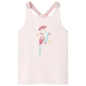 Zartrosa Kinder-Tanktop 92 von , Kinder-T-Shirts - Ref: Foro24-11194, Preis: 8,30 €, Rabatt: %