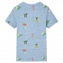 Camiseta infantil azul mélange 92 de , Camisetas para niños - Ref: Foro24-12224, Precio: 9,00 €, Descuento: %