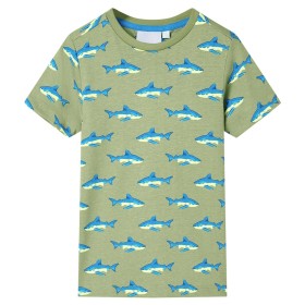 Hellkhakifarbenes Kinder-T-Shirt 104 von , Kinder-T-Shirts - Ref: Foro24-12300, Preis: 7,93 €, Rabatt: %