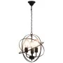 Schwarze kugelförmige Pendelleuchte mit 3 E27-Glühbirnen von vidaXL, Lampen - Ref: Foro24-281626, Preis: 75,64 €, Rabatt: %