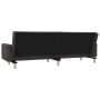 2-Sitzer-Schlafsofa mit zwei Kissen aus dunkelgrauem Stoff von , Sofas - Ref: Foro24-375742, Preis: 282,83 €, Rabatt: %