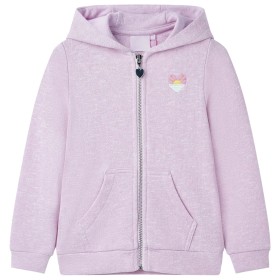 Children's sweatshirt with hood and zipper lilac mix 92 by , Kids T-shirts - Ref: Foro24-10984, Price: 15,56 €, Discount: %