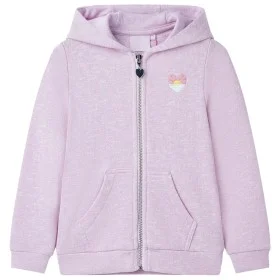 Kinder-Sweatshirt mit Kapuze und Reißverschluss Flieder-Mix 92 von , Kinder-T-Shirts - Ref: Foro24-10984, Preis: 14,83 €, Rab...