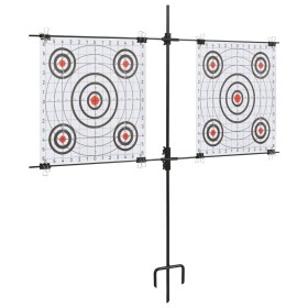 Target shooting paper holder and shooting papers 78x76 cm by vidaXL, Shooting targets - Ref: Foro24-91935, Price: 16,17 €, Di...