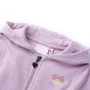 Kinder-Sweatshirt mit Kapuze und Reißverschluss Flieder-Mix 116 von , Kinder-T-Shirts - Ref: Foro24-10986, Preis: 14,92 €, Ra...