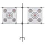Soporte de papel de tiro al blanco y papeles disparo 78x76 cm de vidaXL, Dianas de tiro - Ref: Foro24-91935, Precio: 16,17 €,...