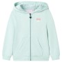 Children's sweatshirt with zipper hood light mint green mix 104 by , Kids T-shirts - Ref: Foro24-10990, Price: 14,97 €, Disco...