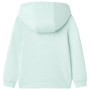 Children's sweatshirt with zipper hood light mint green mix 104 by , Kids T-shirts - Ref: Foro24-10990, Price: 14,97 €, Disco...