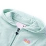 Children's sweatshirt with zipper hood light mint green mix 104 by , Kids T-shirts - Ref: Foro24-10990, Price: 14,97 €, Disco...