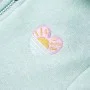 Children's sweatshirt with zipper hood light mint green mix 104 by , Kids T-shirts - Ref: Foro24-10990, Price: 14,83 €, Disco...