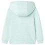 Children's zip-up hoodie light mint green mix 128 by , Kids T-shirts - Ref: Foro24-10992, Price: 15,06 €, Discount: %