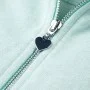 Kinder-Kapuzenpullover mit Reißverschluss, Hellmintgrün-Mix 128 von , Kinder-T-Shirts - Ref: Foro24-10992, Preis: 14,92 €, Ra...