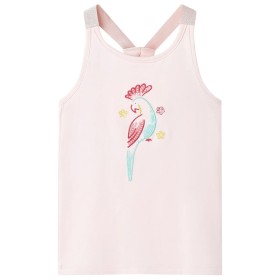 Zartrosa Kinder-Tanktop 116 von , Kinder-T-Shirts - Ref: Foro24-11196, Preis: 8,39 €, Rabatt: %