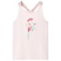 Camiseta de tirantes infantil rosa suave 116 de , Camisetas para niños - Ref: Foro24-11196, Precio: 8,39 €, Descuento: %