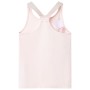 Camiseta de tirantes infantil rosa suave 116 de , Camisetas para niños - Ref: Foro24-11196, Precio: 8,39 €, Descuento: %