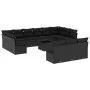 14-piece garden sofa set with black synthetic rattan cushions by , Garden sets - Ref: Foro24-3218395, Price: 882,79 €, Discou...