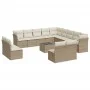 14-piece garden sofa set with beige synthetic rattan cushions by , Garden sets - Ref: Foro24-3218498, Price: 912,40 €, Discou...