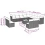 14-piece garden sofa set with beige synthetic rattan cushions by , Garden sets - Ref: Foro24-3218498, Price: 912,40 €, Discou...