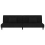 2-Sitzer-Schlafsofa mit zwei schwarzen Samtkissen von , Sofas - Ref: Foro24-375915, Preis: 245,67 €, Rabatt: %