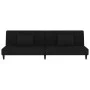 2-Sitzer-Schlafsofa mit zwei schwarzen Samtkissen von , Sofas - Ref: Foro24-375915, Preis: 241,41 €, Rabatt: %