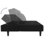 2-Sitzer-Schlafsofa mit zwei schwarzen Samtkissen von , Sofas - Ref: Foro24-375915, Preis: 241,41 €, Rabatt: %