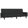 2-Sitzer-Schlafsofa aus schwarzem Samt von , Sofas - Ref: Foro24-375780, Preis: 274,23 €, Rabatt: %