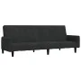 Sofá cama de 2 plazas terciopelo negro de , Sofás - Ref: Foro24-375780, Precio: 269,47 €, Descuento: %