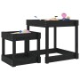 Mesas de arena 2 uds madera maciza de pino negro de , Estructuras para juegos al aire libre - Ref: Foro24-825055, Precio: 74,...