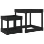 Mesas de arena 2 uds madera maciza de pino negro de , Estructuras para juegos al aire libre - Ref: Foro24-825055, Precio: 74,...