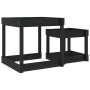 Mesas de arena 2 uds madera maciza de pino negro de , Estructuras para juegos al aire libre - Ref: Foro24-825055, Precio: 74,...