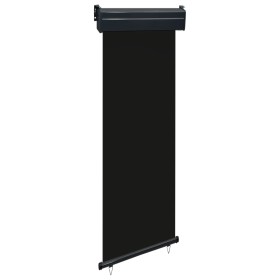 Schwarze Balkon-Seitenmarkise 65x250 cm von , Sonnenschirme - Ref: Foro24-48400, Preis: 59,45 €, Rabatt: %