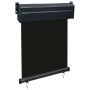 Black balcony side awning 65x250 cm by , Umbrellas - Ref: Foro24-48400, Price: 59,45 €, Discount: %